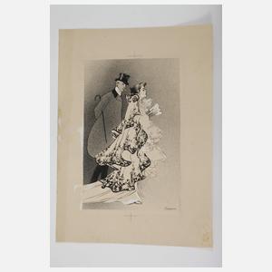 Walther Caspari, Elegantes Paar