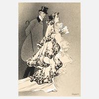 Walther Caspari, Elegantes Paar111