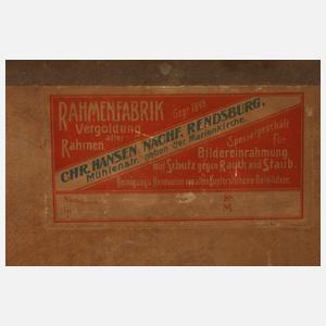 J. Coh, Spaziergängerin mit Hund