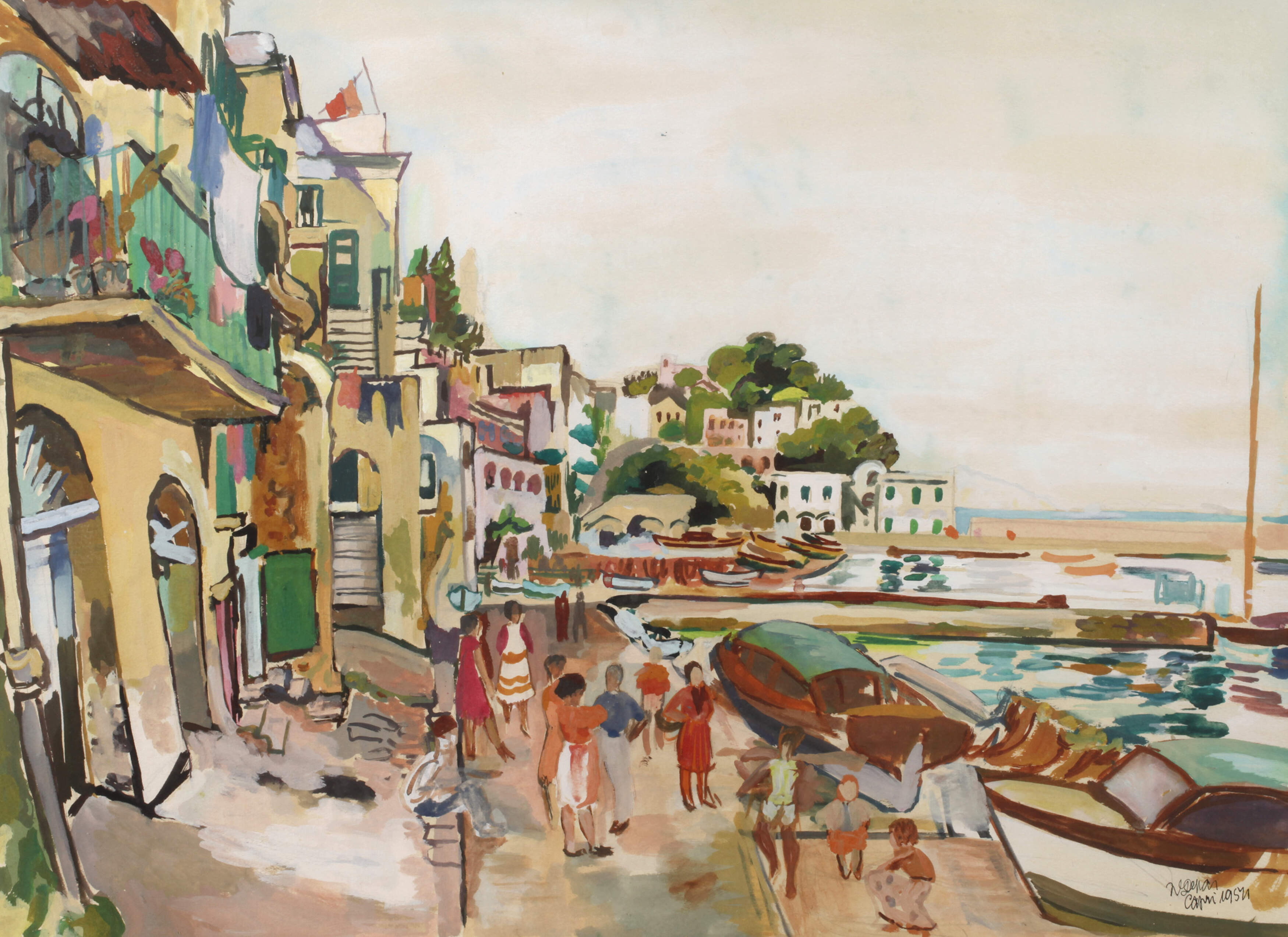 Walter Depas, "Capri"