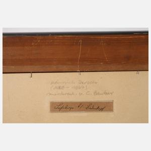 Heinrich Diersch, attr., "Lahnberge bei Biedenkopf"