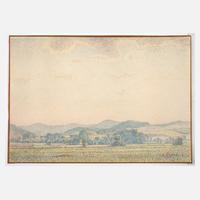 Heinrich Diersch, attr., "Lahnberge bei Biedenkopf"111