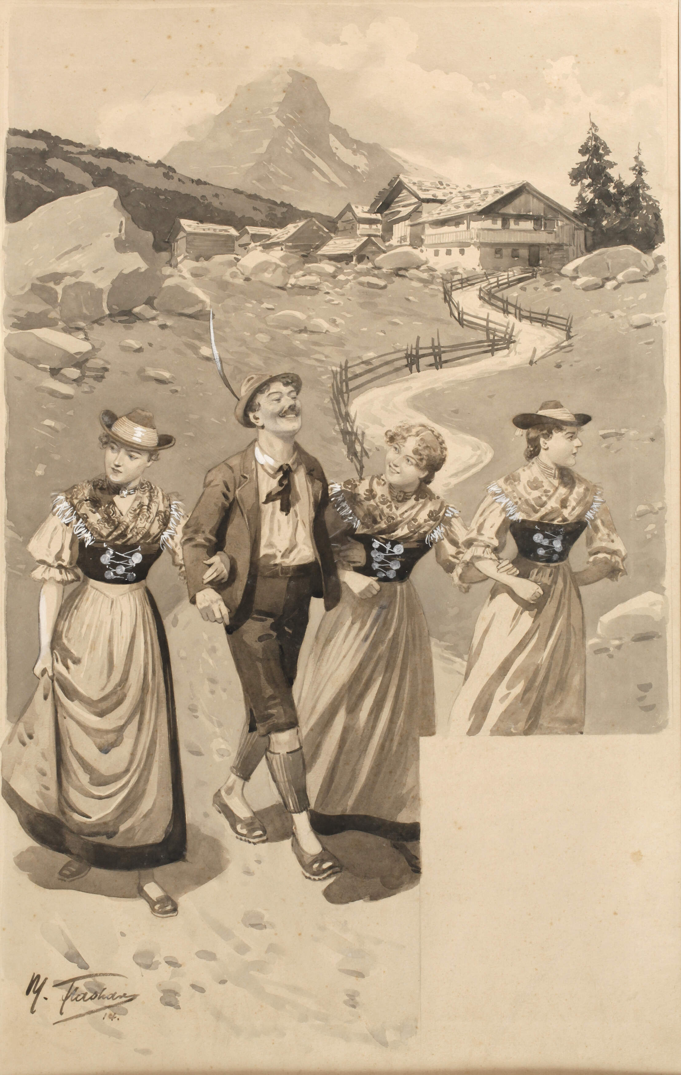 Max Flashar, „Der barmherzige Michel"