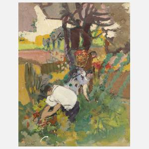 Pierre Grisot, Bei der Ernte