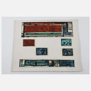 Hartmut Hansen, Konvolut abstrakte Arbeiten