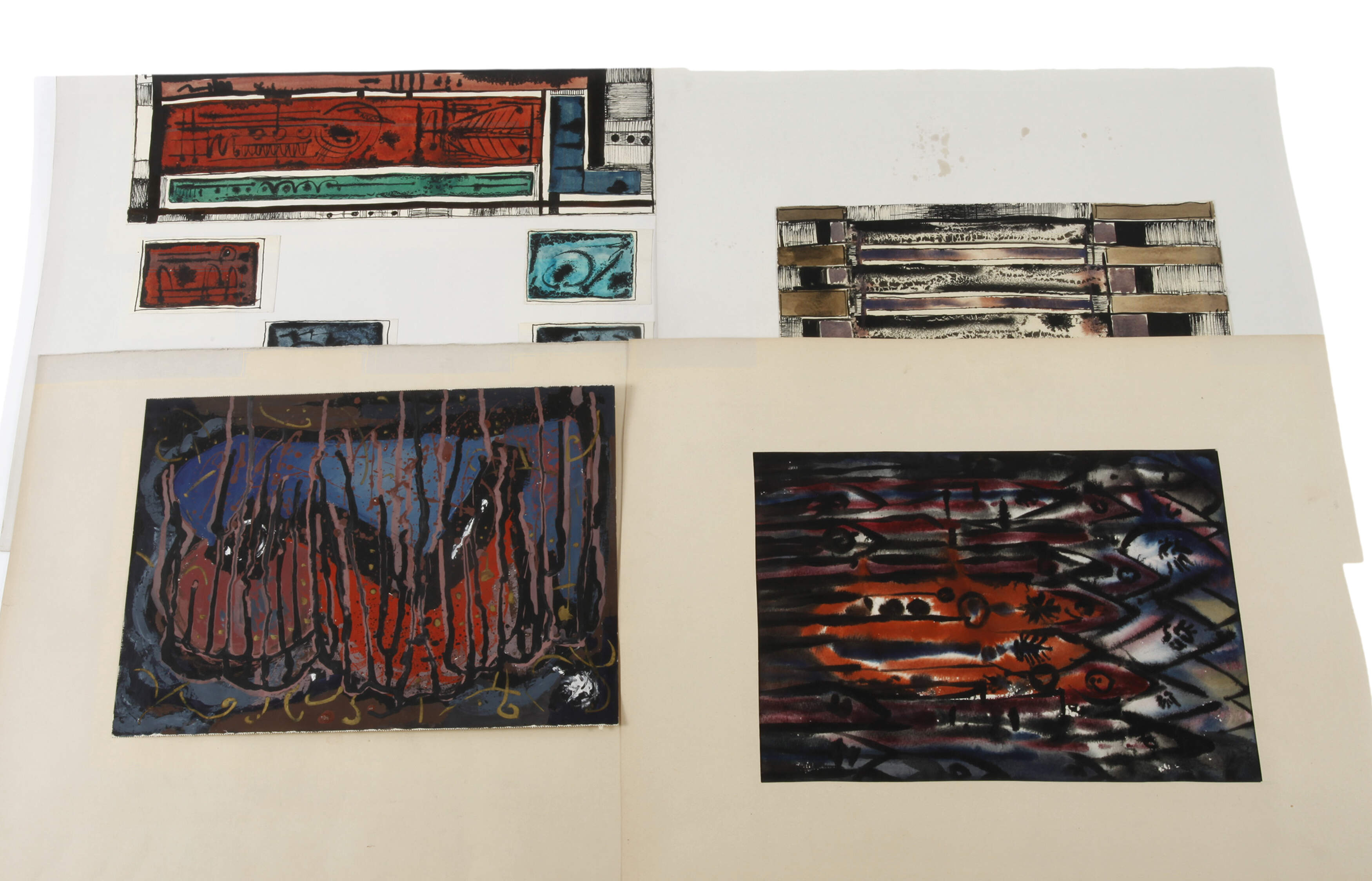 Hartmut Hansen, Konvolut abstrakte Arbeiten