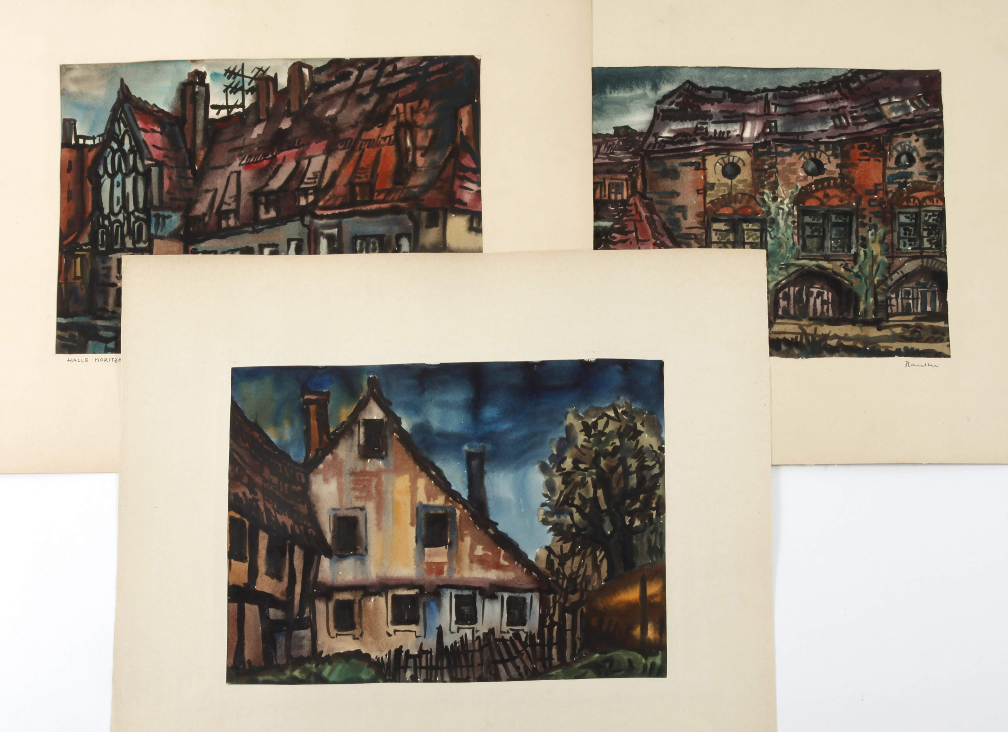 Hartmut Hansen, Aquarellkonvolut