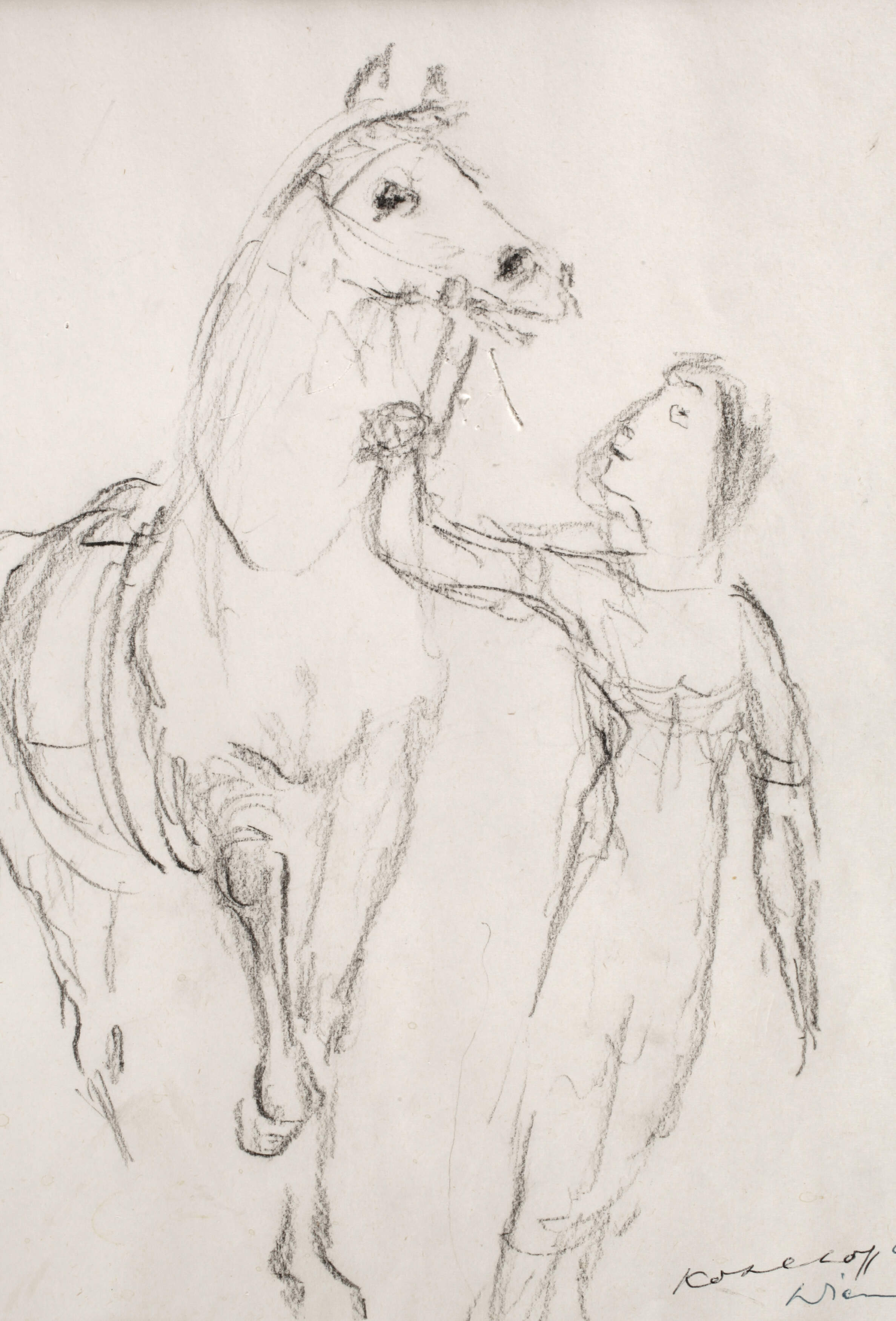 Wilhelm Kohlhoff, attr., Pferdebändiger