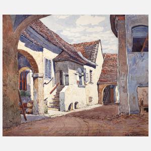 Albert Kollmann, "Hof in Rust"