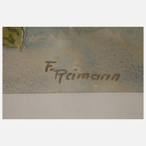 Friedrich Reimann, Zwei Vogeldarstellungen Frühling