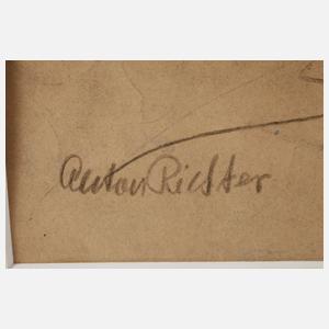 Anton Richter, Am Dorfrand