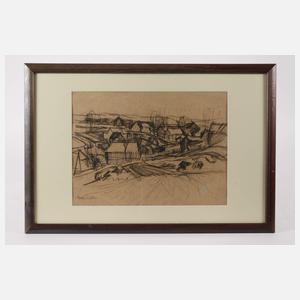 Anton Richter, Am Dorfrand