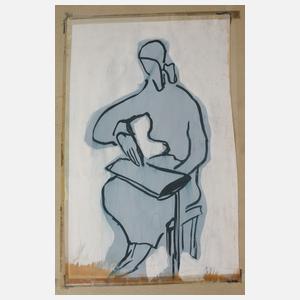 Anton Richter, Sitzende