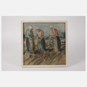 Anton Richter, Bei der Feldarbeit