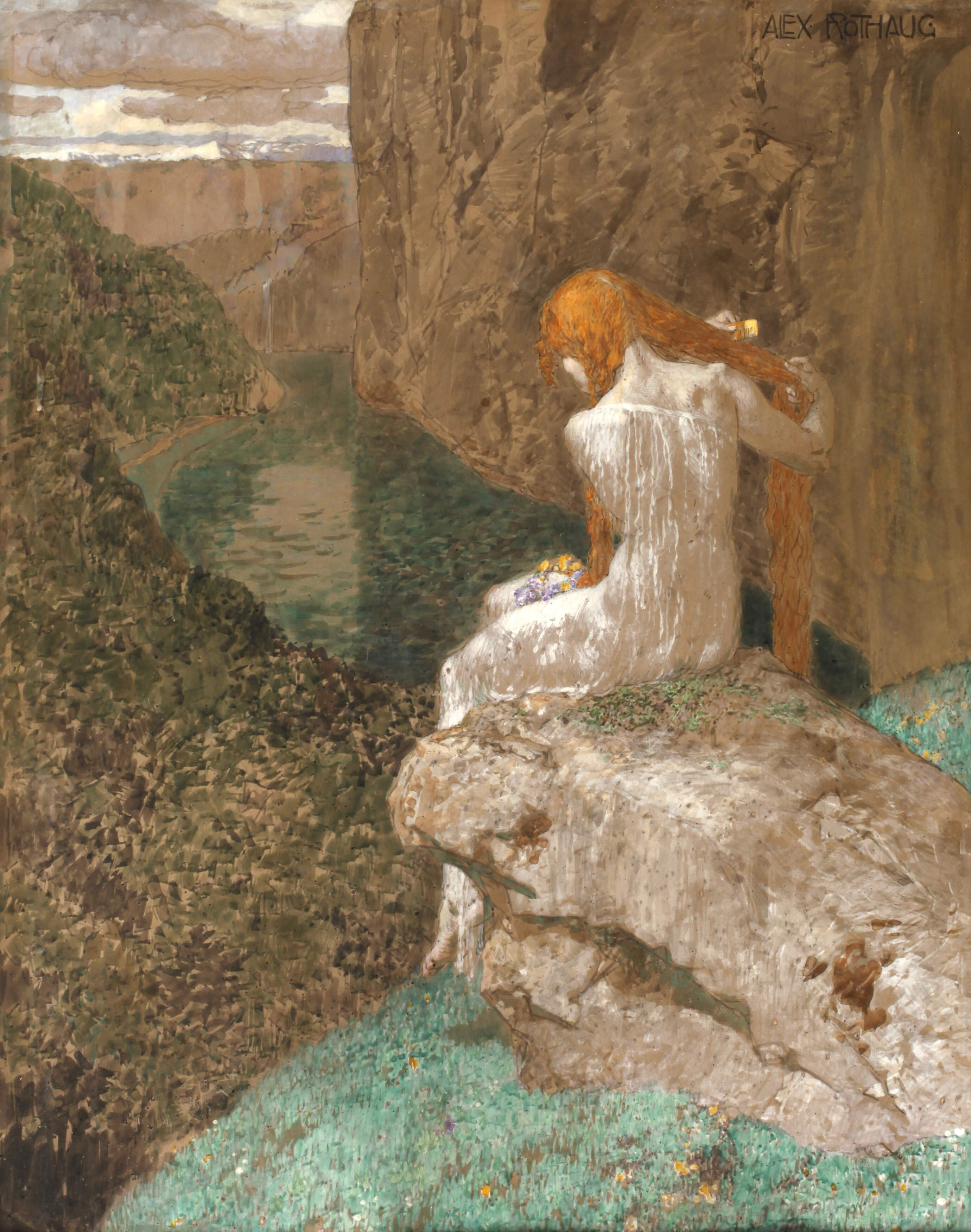 Alexander Rothaug, "Bergfrühling"