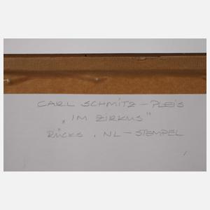 Carl Schmidts-Pleis, attr., Vor dem Auftritt