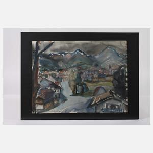 Erwin Schoultz-Carrnoff, Berglandschaft