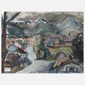 Erwin Schoultz-Carrnoff, Berglandschaft