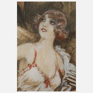 Georg Willy Stieborsky, Beim Ankleiden