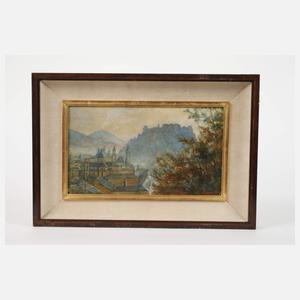 Max Storno, attr., Ansicht Salzburg