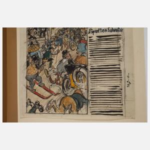 lgnatius Taschner, attr., "Sport beim Salvator"