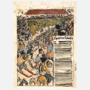 lgnatius Taschner, attr., "Sport beim Salvator"