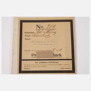 Eduard Thöny, "Tierschutz"