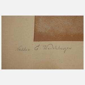 Eduard Weichberger, Drei Himmelsstudien