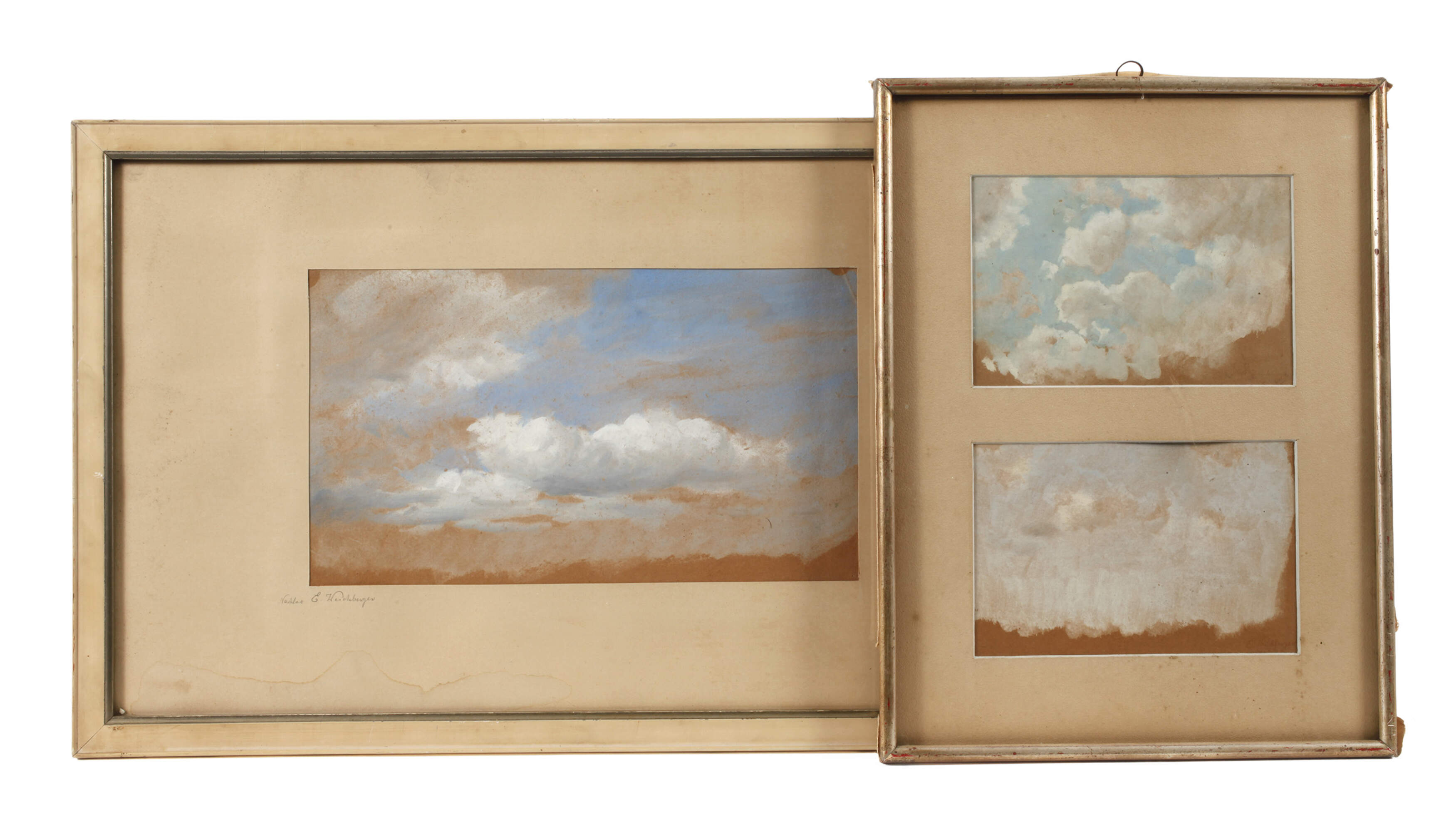 Eduard Weichberger, Drei Himmelsstudien