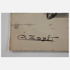 Carl Zopf, Blumen vom Verehrer