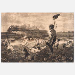 Hurra, der Zug kommt