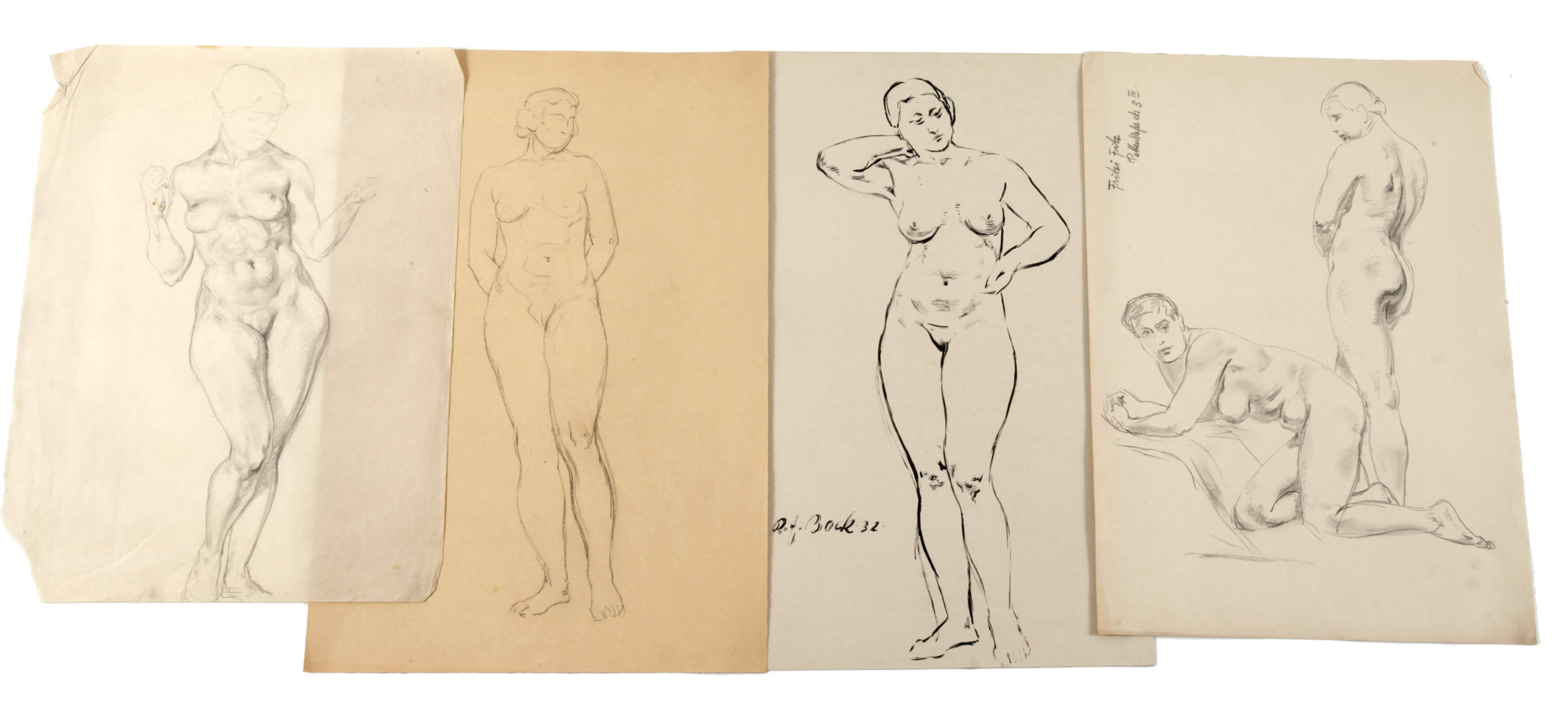 Konvolut Aktdarstellungen