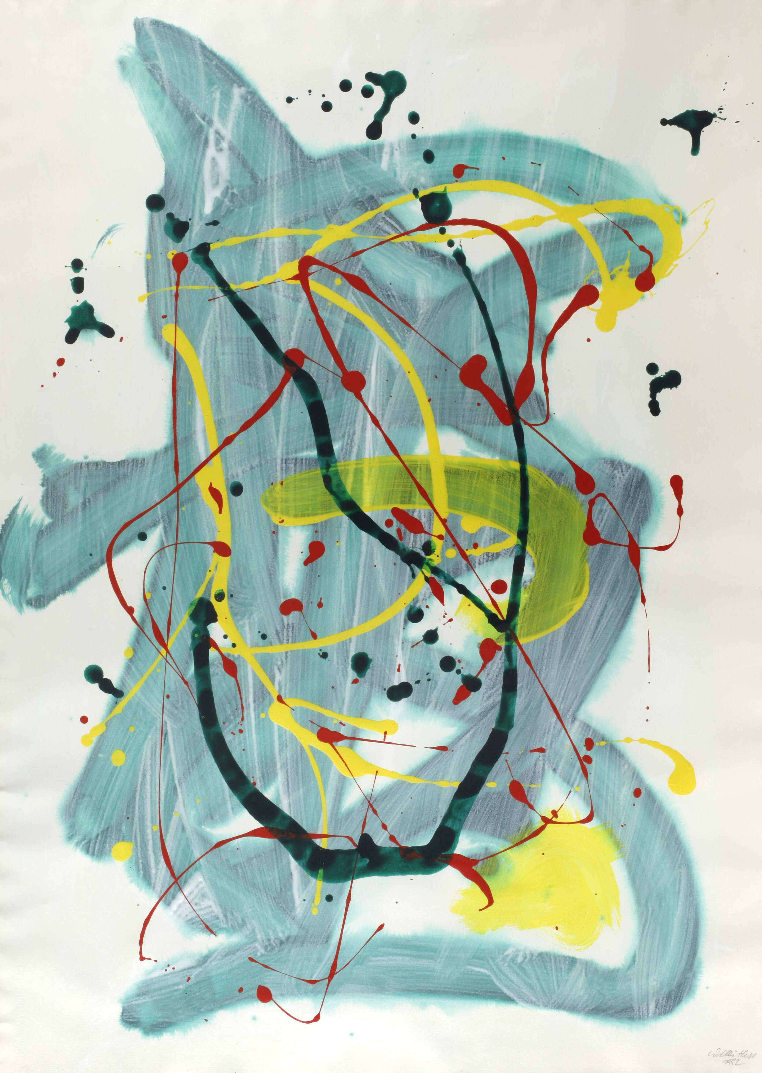 Willi Hess, Abstraktion