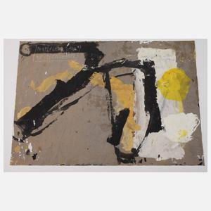 Gerd Mackensen, "Thüringer Land mit Tierschädel"