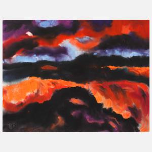 Lothar Malskat, Expressive Abendstimmung