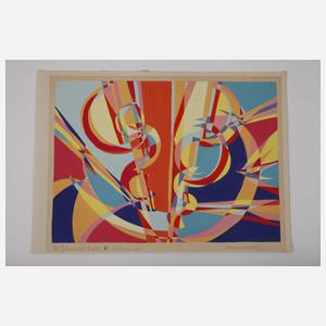 Zwei Entwürfe zu "Geburt des Lichtes"