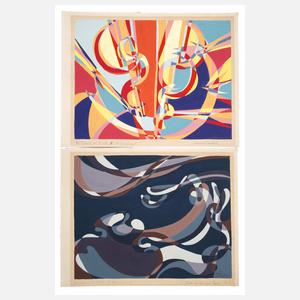 Zwei Entwürfe zu "Geburt des Lichtes"