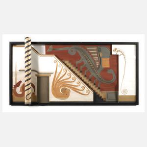 Phantastischer Raumentwurf mit Oktopus