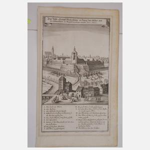 Matthäus Merian, Erstürmung der Pleißenburg Leipzig