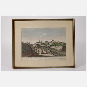 Georg Baltasar Probst, Blick auf Dresden