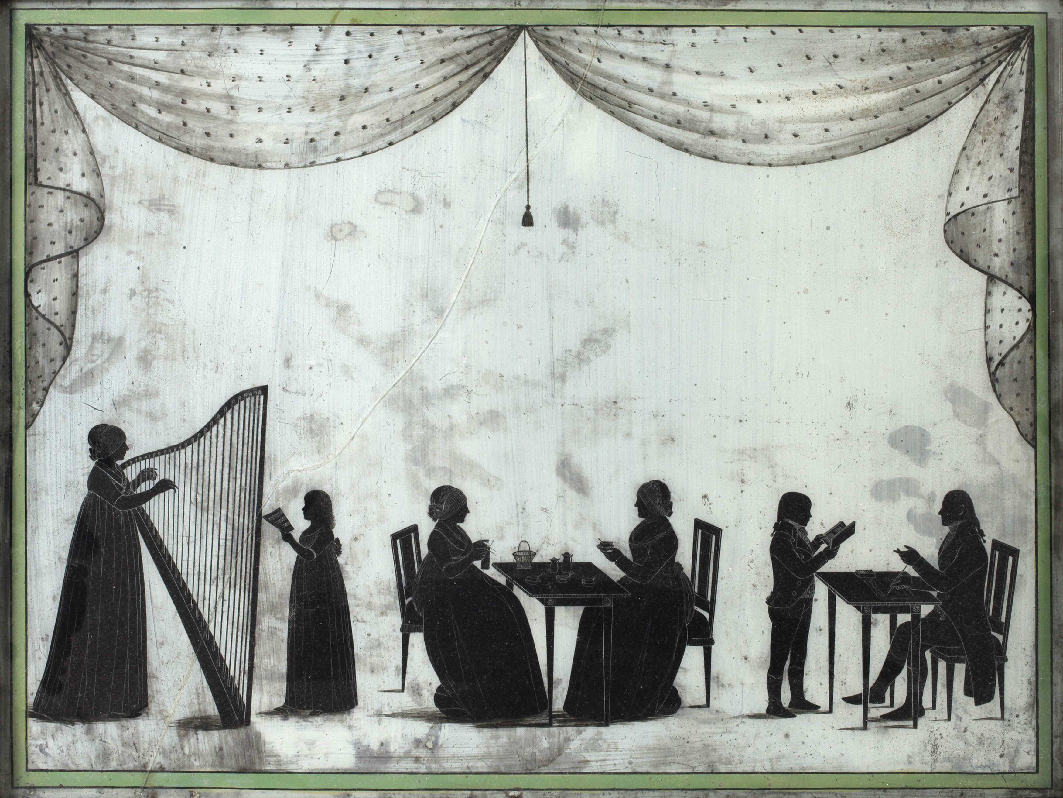 Biedermeier, Figürliche Schattenmalerei