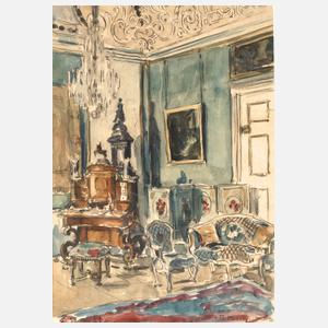 Fritz Beckert, Barocker Salon