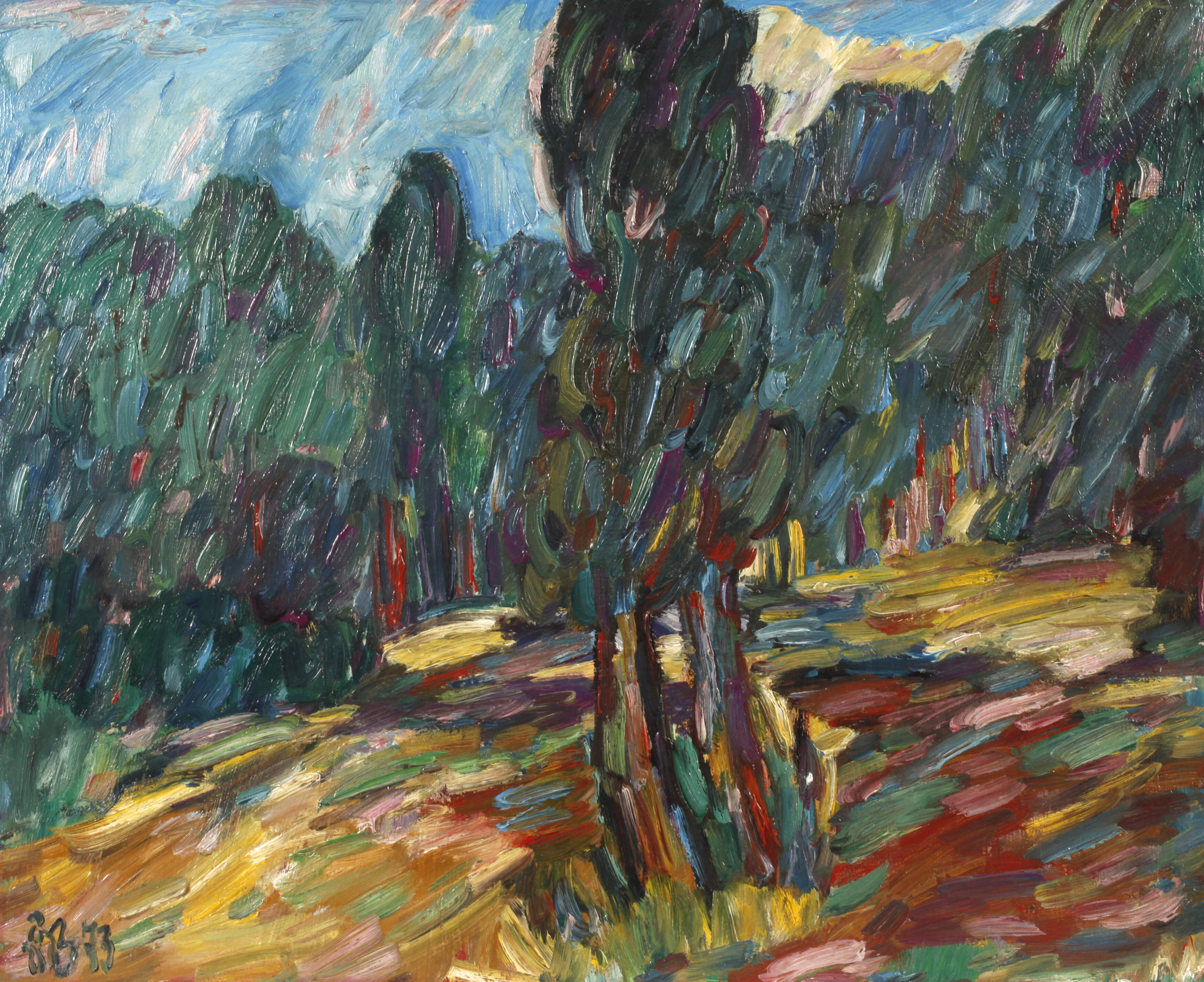 Fredo Bley, Herbstwald