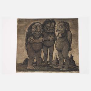 Curt Großpietsch, Drei groteske Gestalten