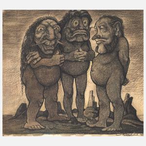 Curt Großpietsch, Drei groteske Gestalten