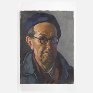 Curt Großpietsch, Selbst mit Baskenmütze