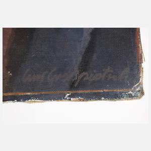 Curt Großpietsch, Selbst mit Baskenmütze