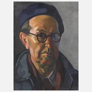 Curt Großpietsch, Selbst mit Baskenmütze