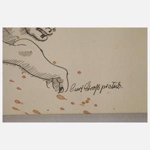 Curt Großpietsch, Am Strand