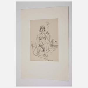 Curt Großpietsch, Am Strand